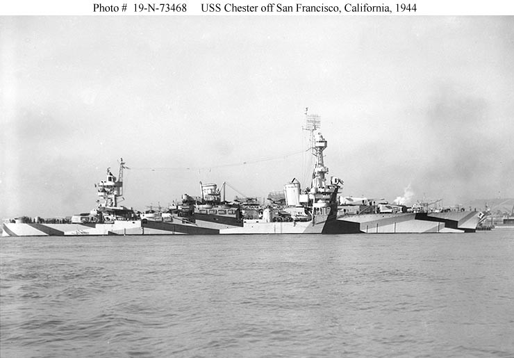 Photo #: 19-N-73468  USS Chester (CA-27)