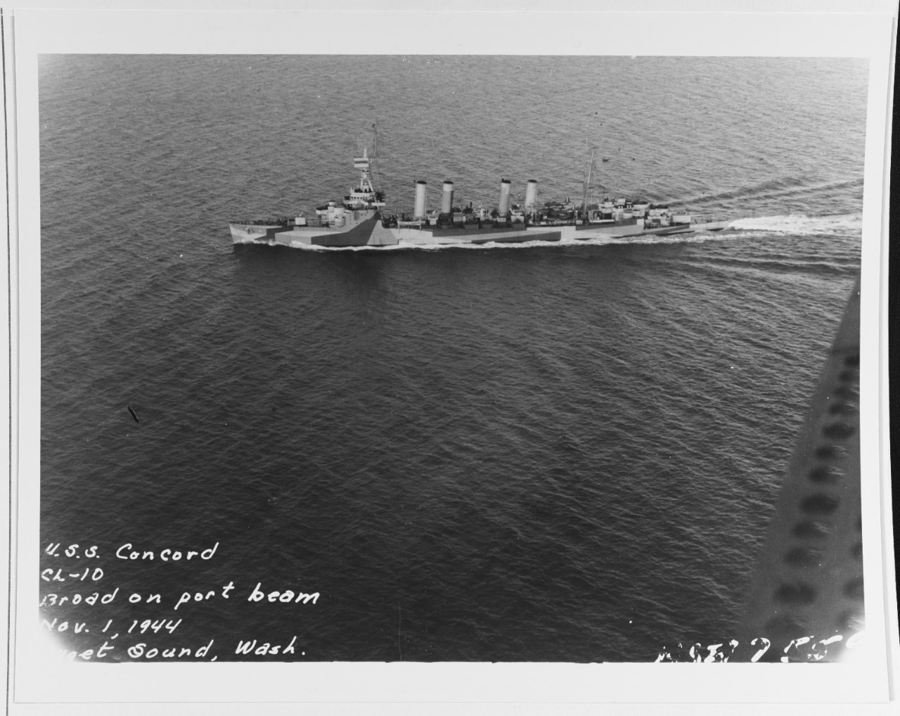 Photo #: 19-N-75591  USS Concord (CL-10)