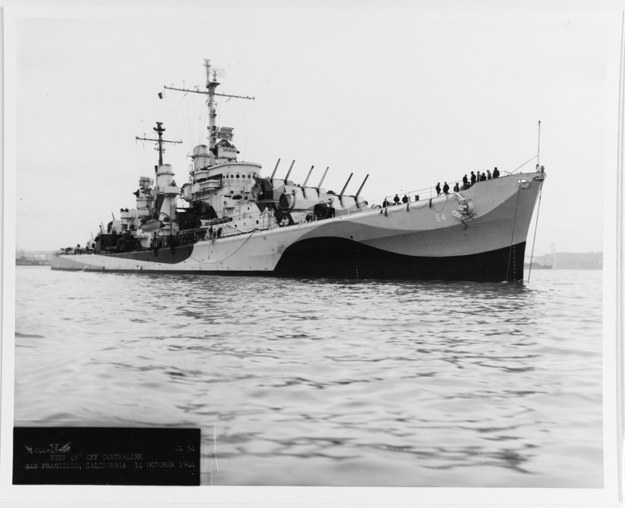 Photo #: 19-N-90941  USS San Juan (CL-54)