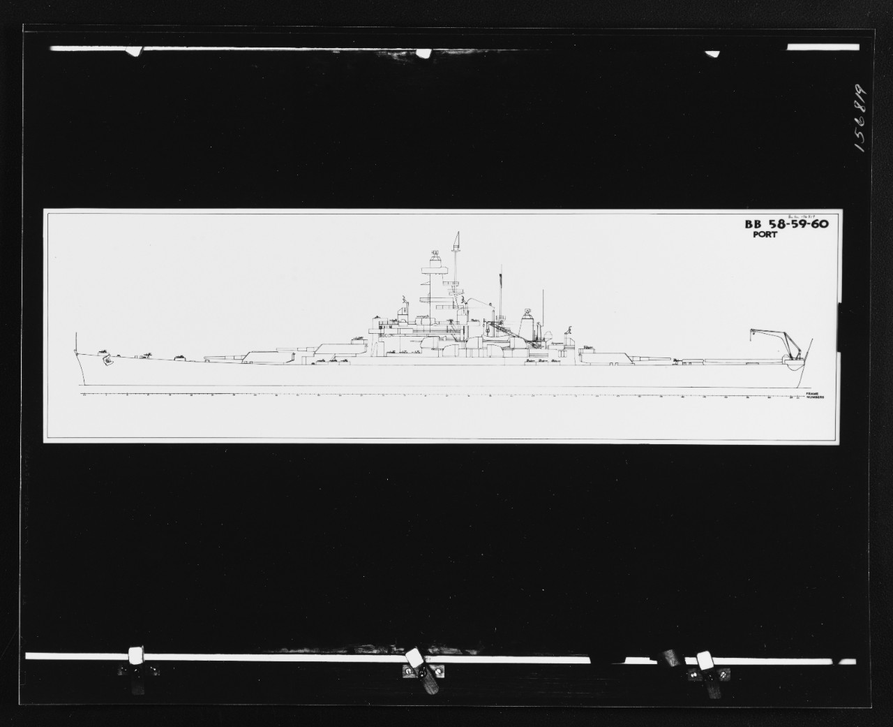 Photo #: 80-G-156819  USS Indiana (BB-58); USS Massachusetts (BB-59);
