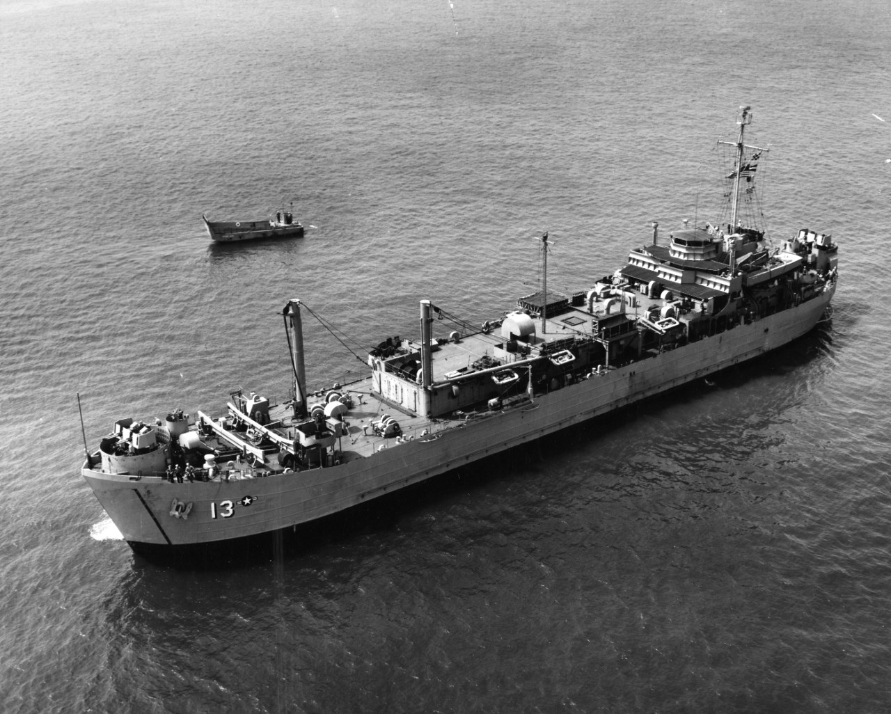 USS Menelaus (ARL-13) at Norfolk, Virginia