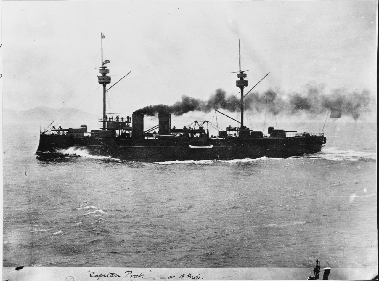 CAPTAIN PRAT (Chilean armored ship, 1890)