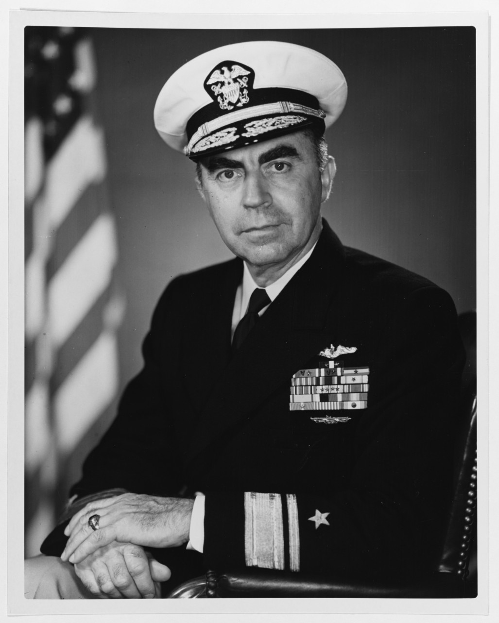 Rear Admiral Lewis S. Parks, U.S. Navy