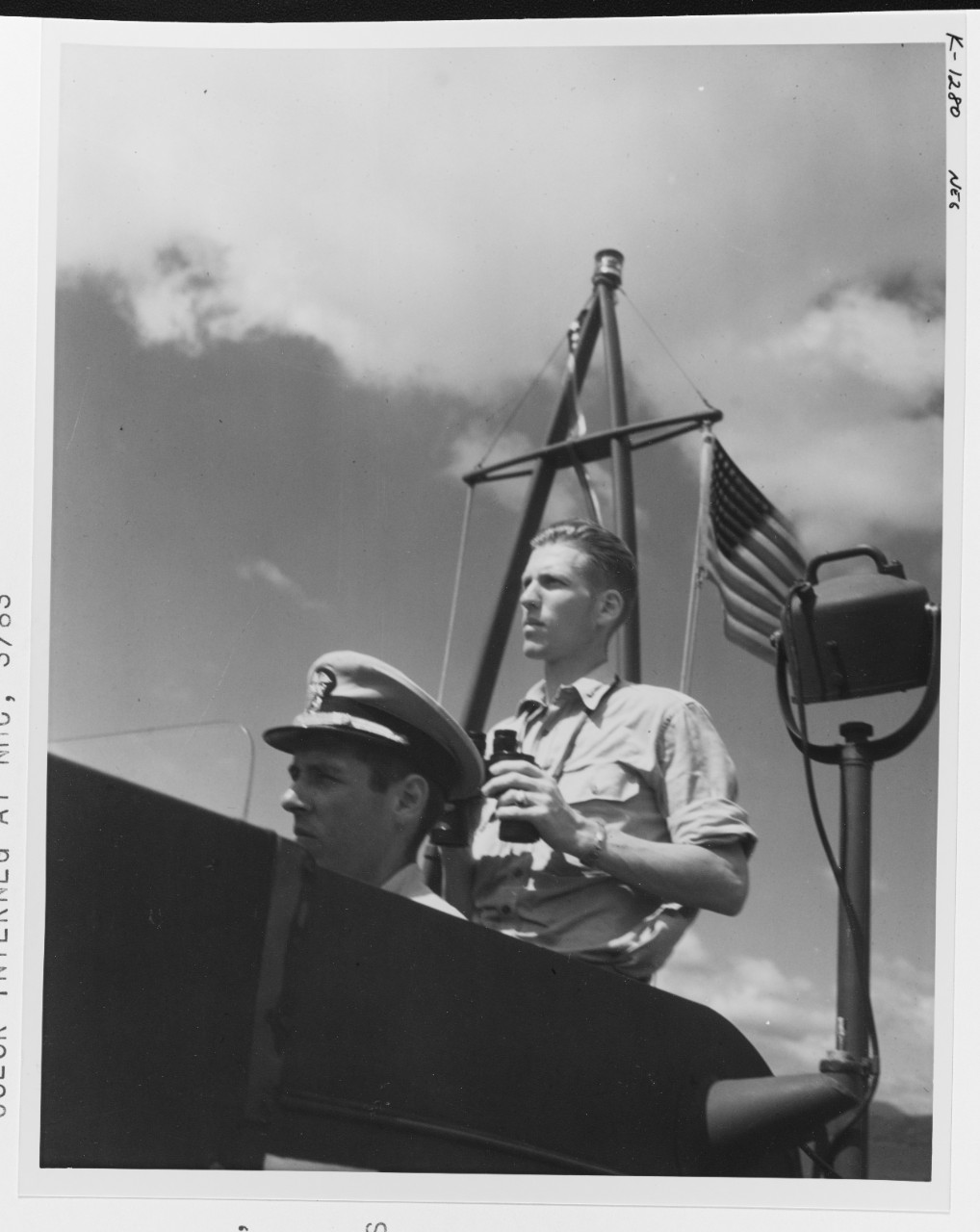 Lieutenant Commander Robert B. Kelly, Commanding Officer of MTB Squadron Nine