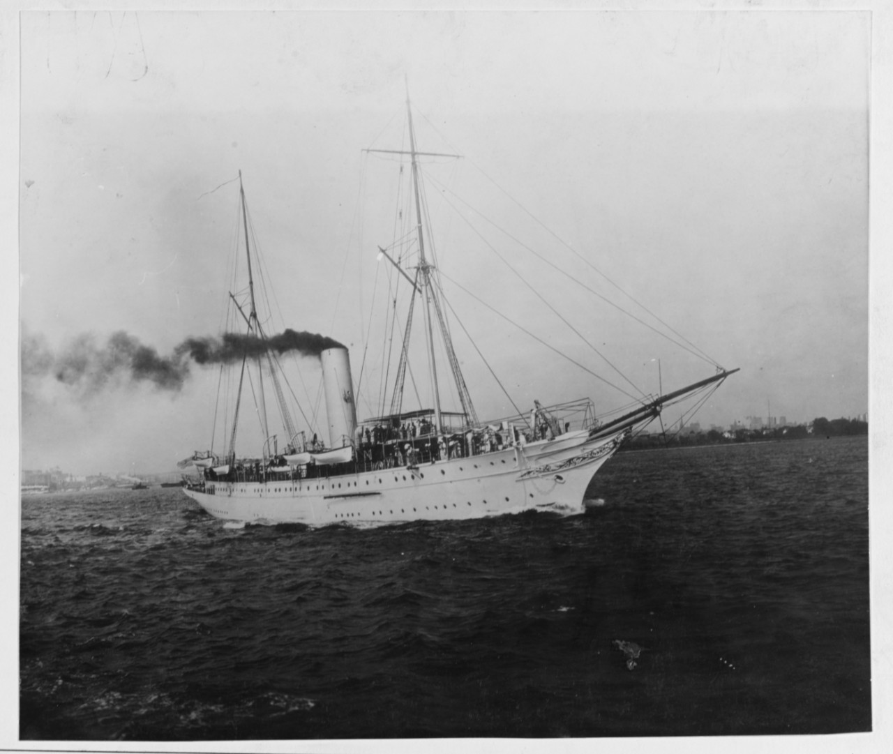 USS MAYFLOWER (PY-1), 1898-1931