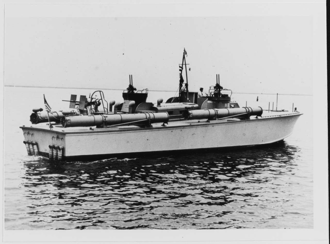 USS PT-117 Photographed in August 1942