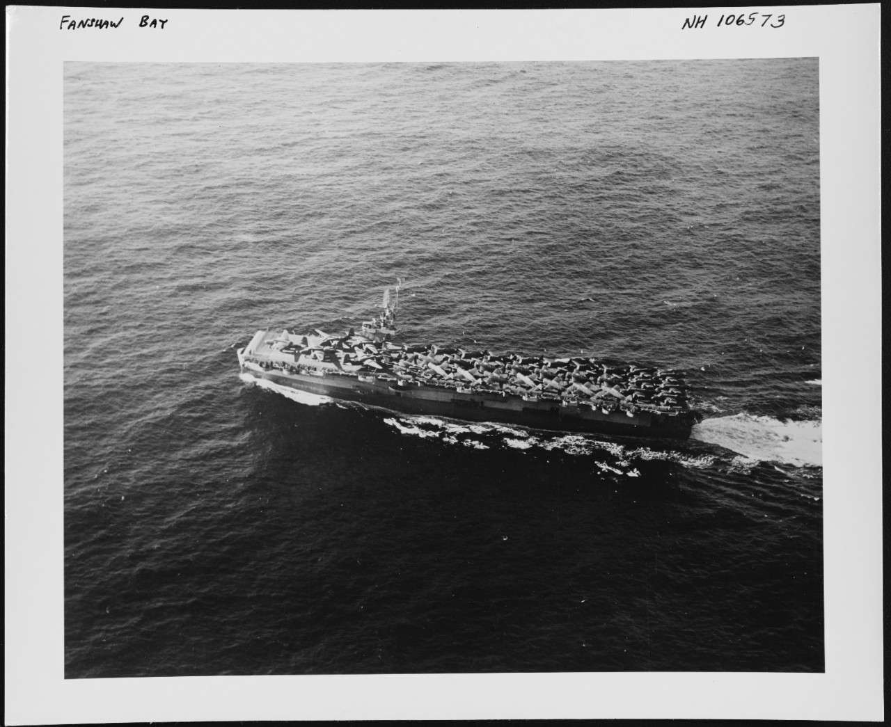 Photo # NH 106573  USS Fanshaw Bay