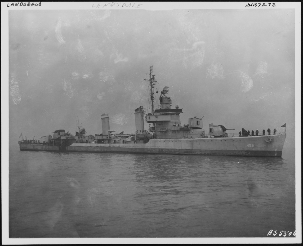Photo #: NH 107272  USS Lansdale