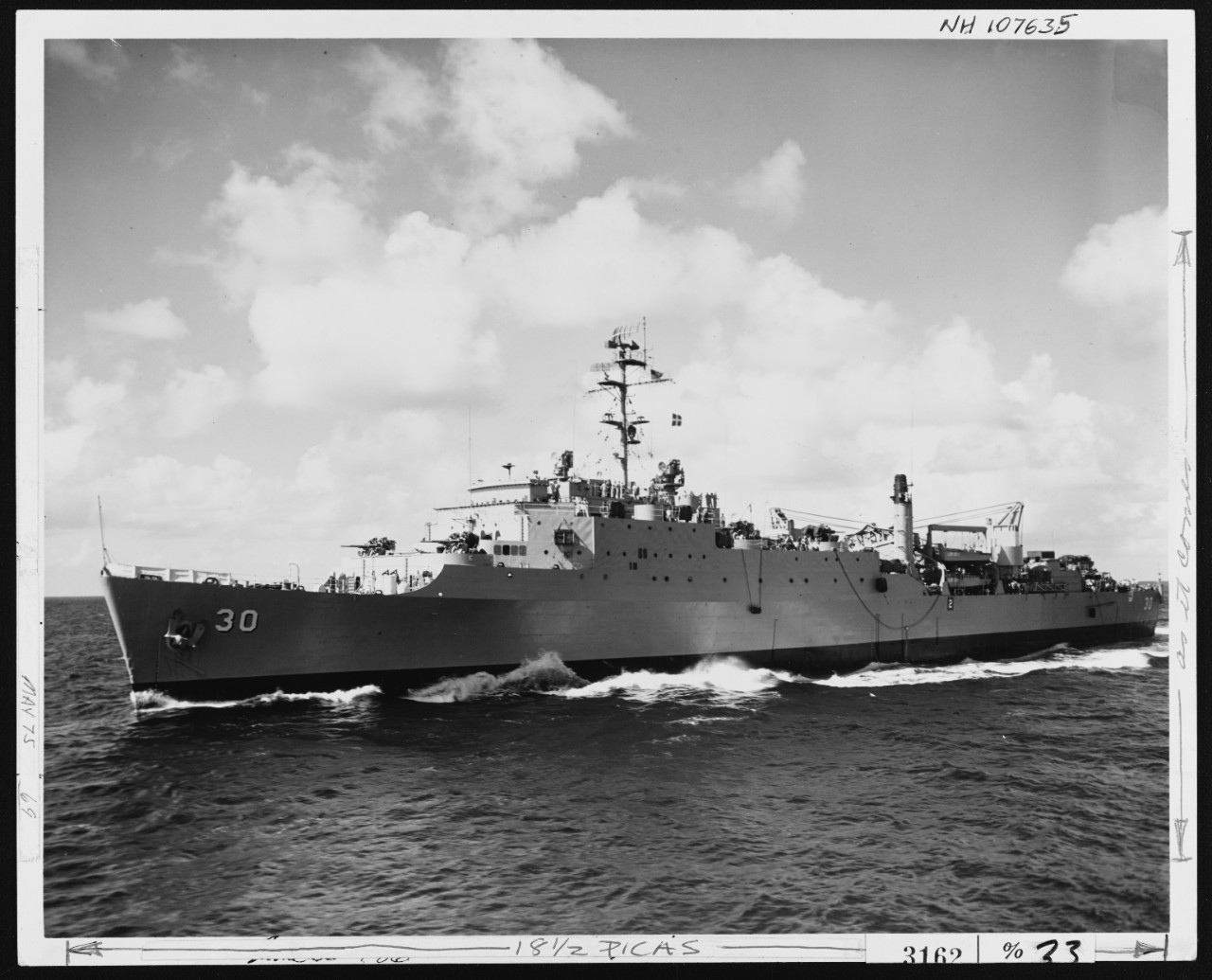 Photo #: NH 107635  USS Fort Snelling