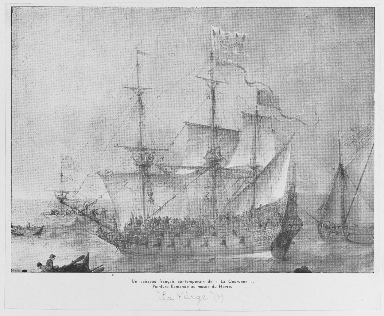 VIERGE, French ship