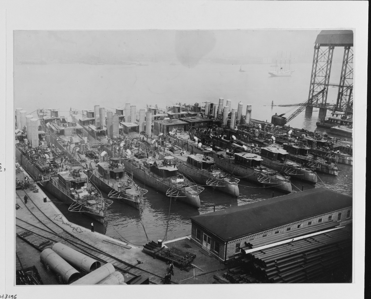 Photo #: NH 42530  New York Shipbuilding Corporation shipyard, Camden, New Jersey
