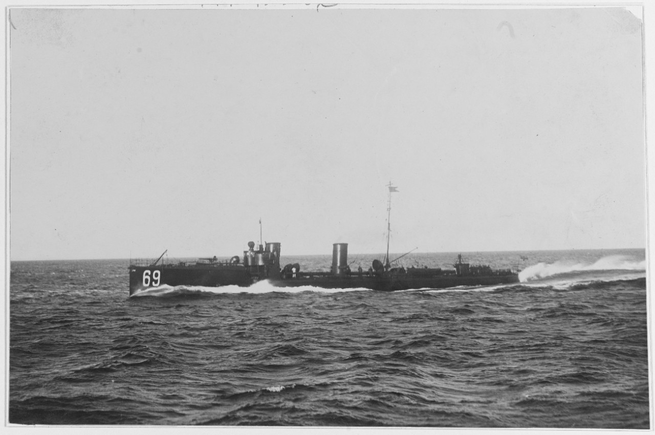 G-169 German Destroyer, 1908-22