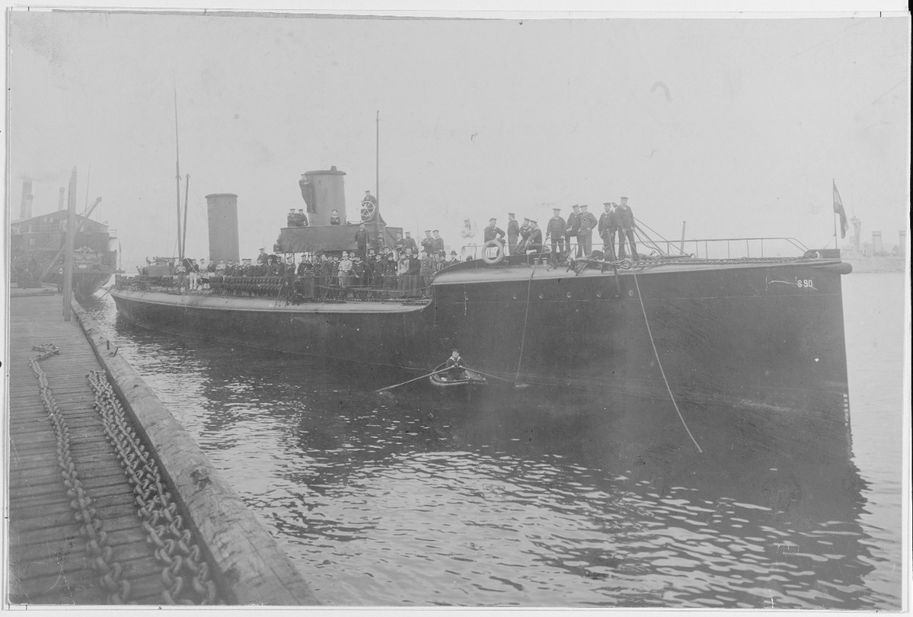 S-90 German Torpedo Boat, 1899-1914