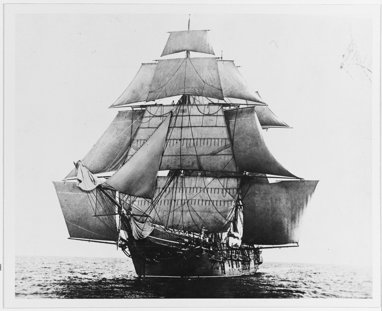 Photo #: NH 45993  USS Monongahela (1863-1908)