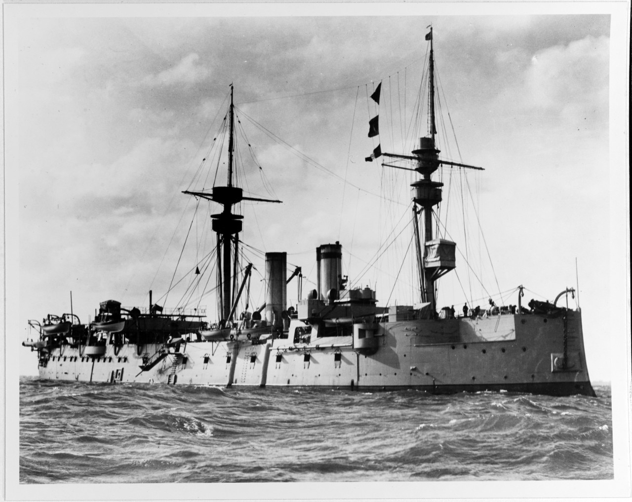 KONING WILHELM (German Battleship, 1869-1921)
