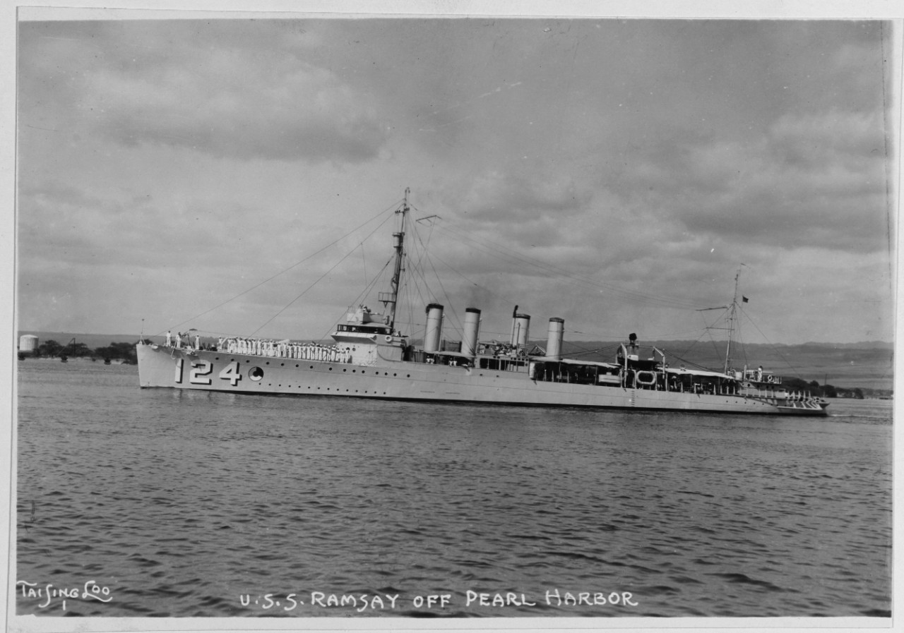 USS RAMSAY (DD-124)