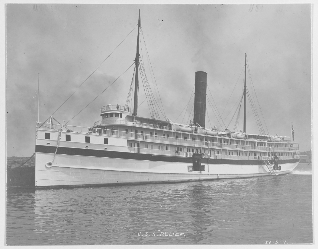 Photo #: NH 50040  USS Relief (1908-1919)