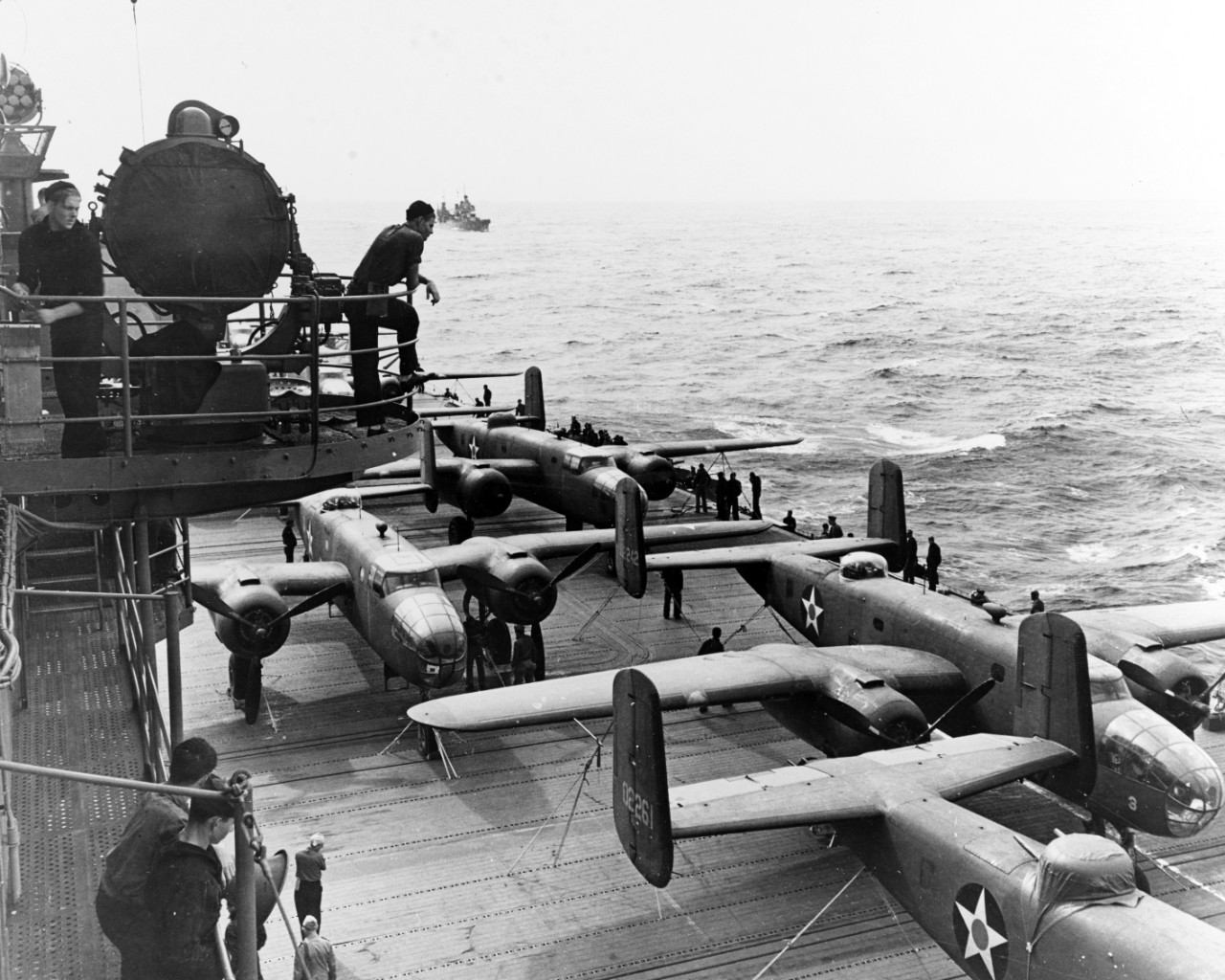 Doolittle Raid on Japan, 18 April 1942