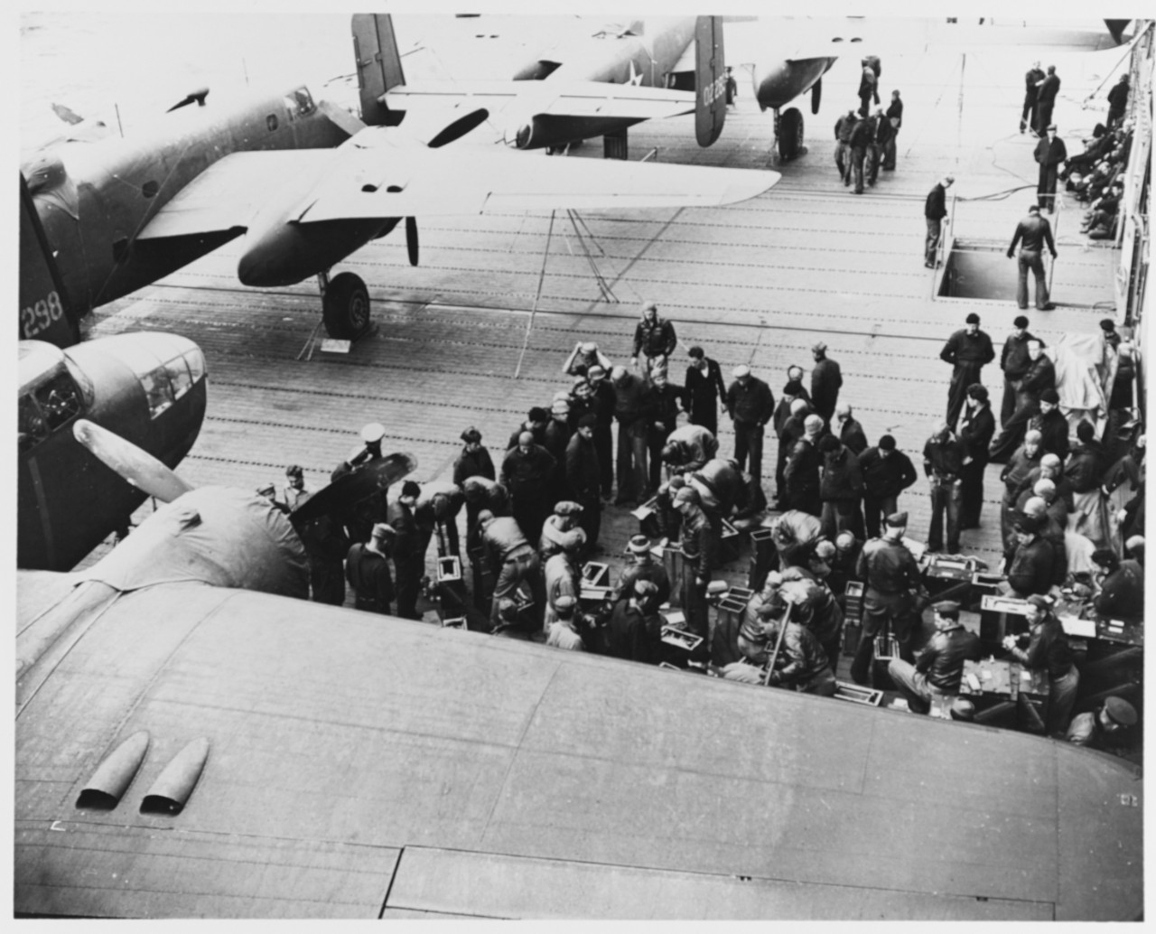 Photo #: NH 53423  Doolittle Raid on Japan, 18 April 1942