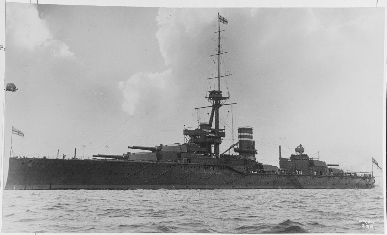 HMS ORION (British battleship, 1910)