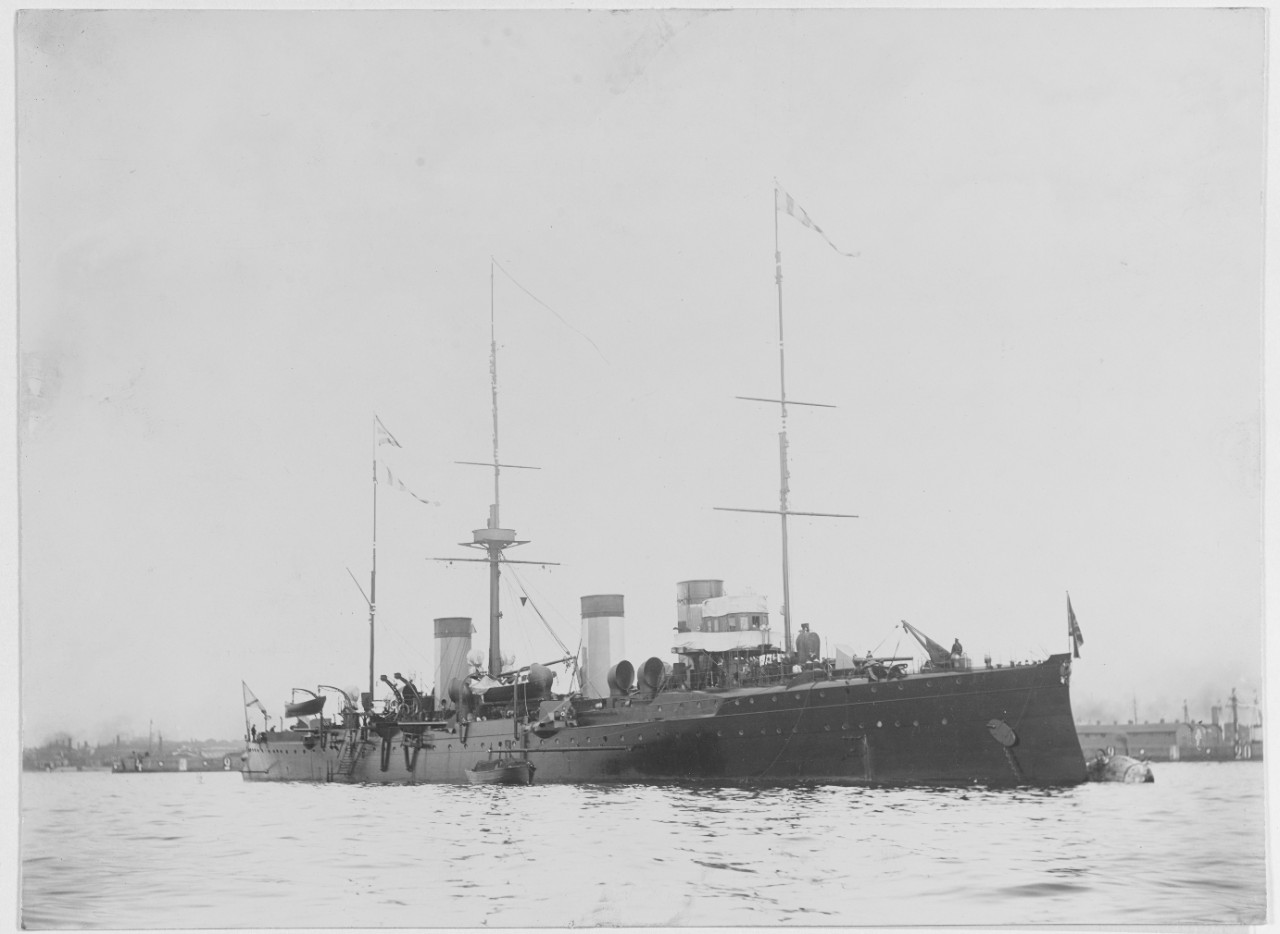 JEMTCHUG Russian Cruiser, 1903