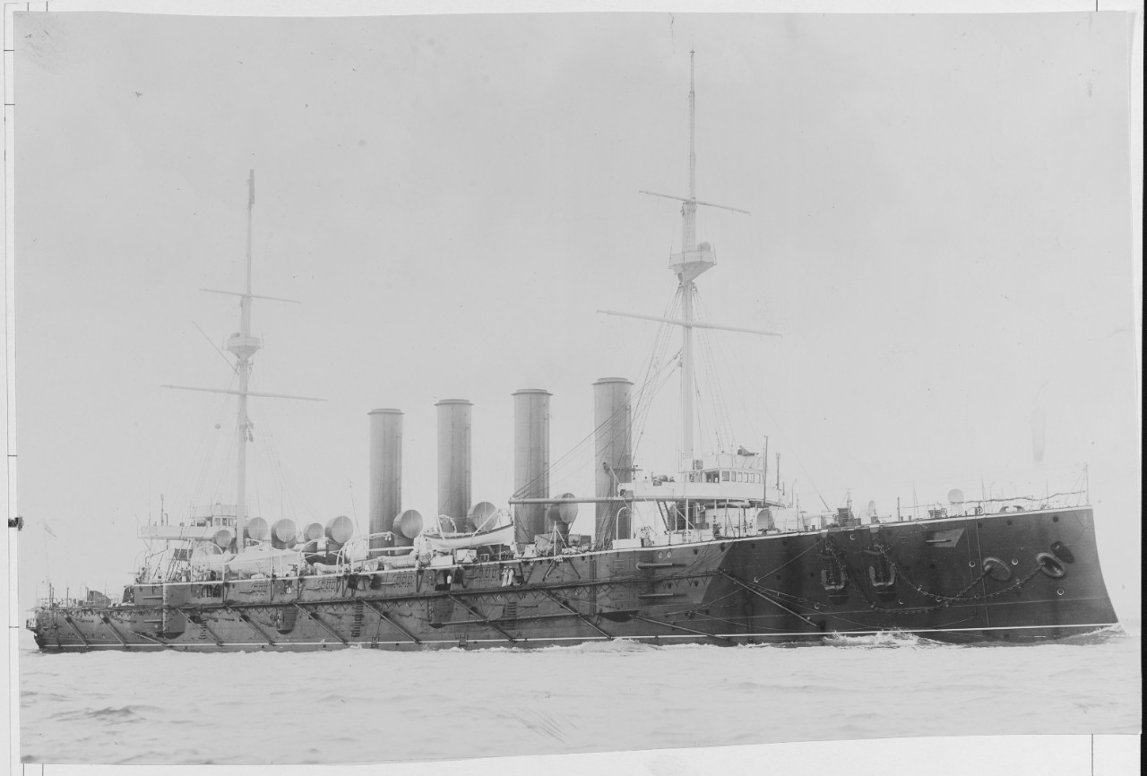 HMS ANDROMEDA British Cruiser, 1897