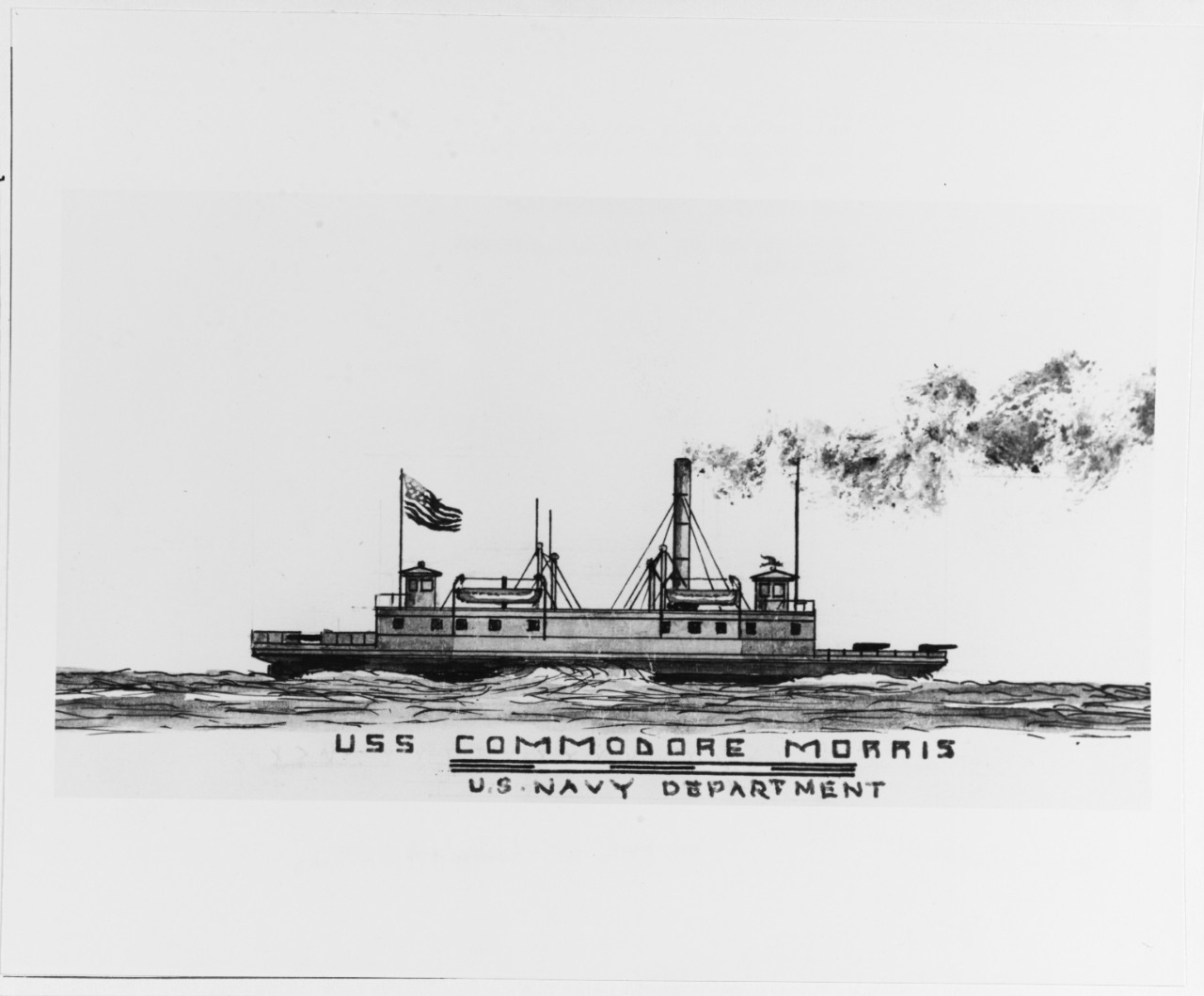 COMMODORE MORRIS (naval and merchant steamer, 1862-1931)