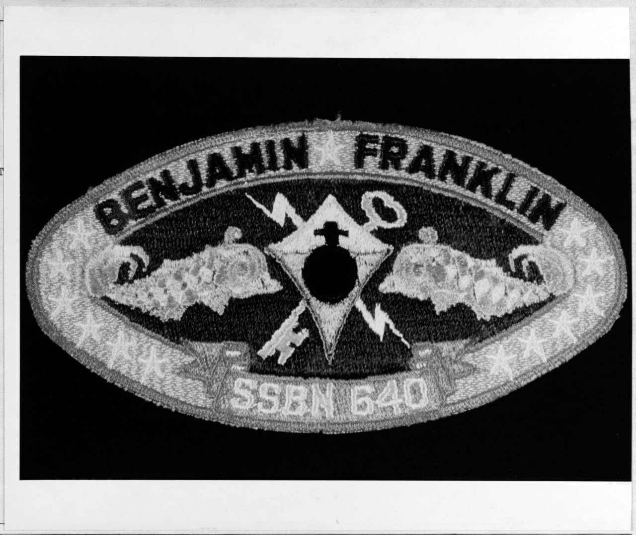 Insignia: USS BENJAMIN FRANKLIN (SSBN-640)