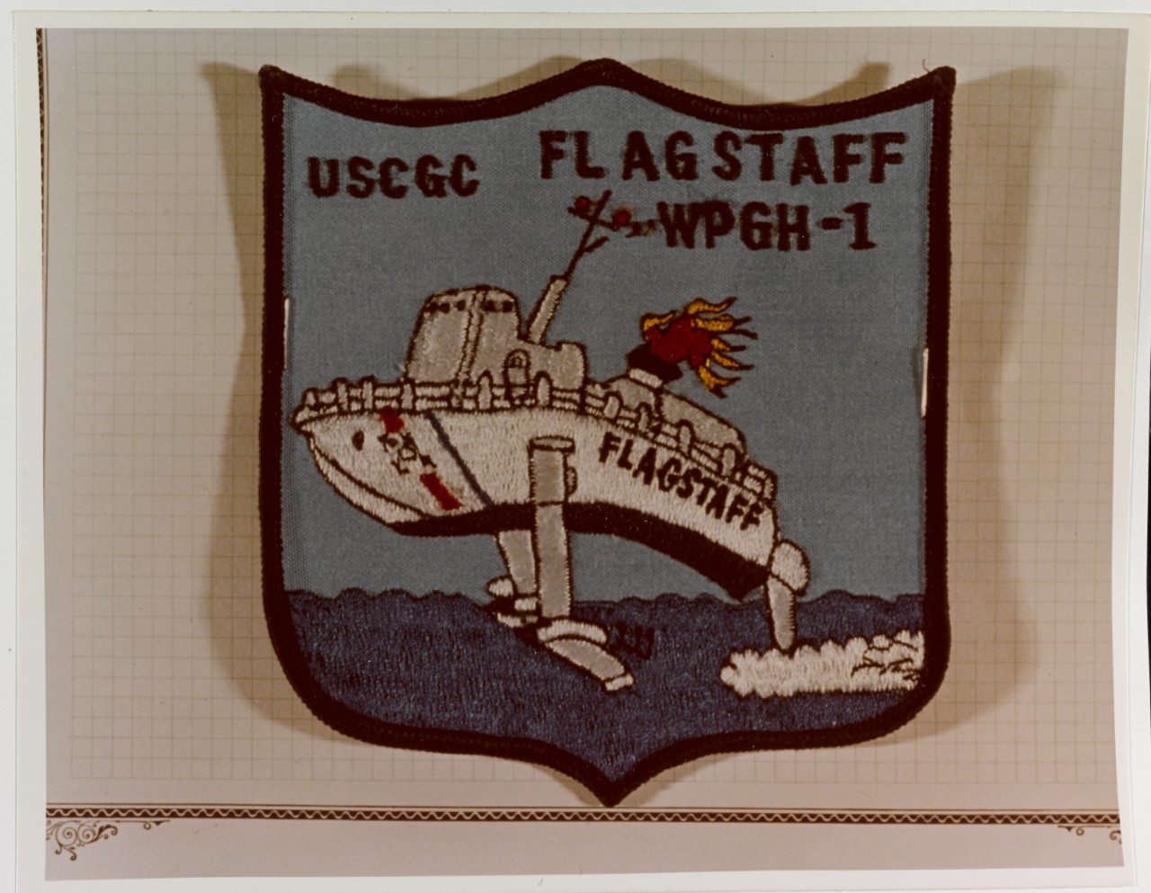Insignia: U.S. Coast Guard Cutter FLAGSTAFF (WPGH-1)