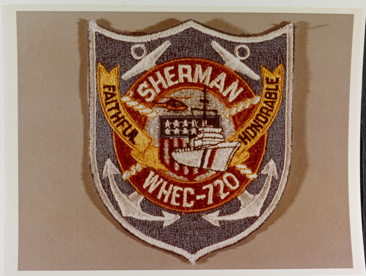 Insignia: U.S. Coast Guard Cutter SHERMAN (WHEC-720)