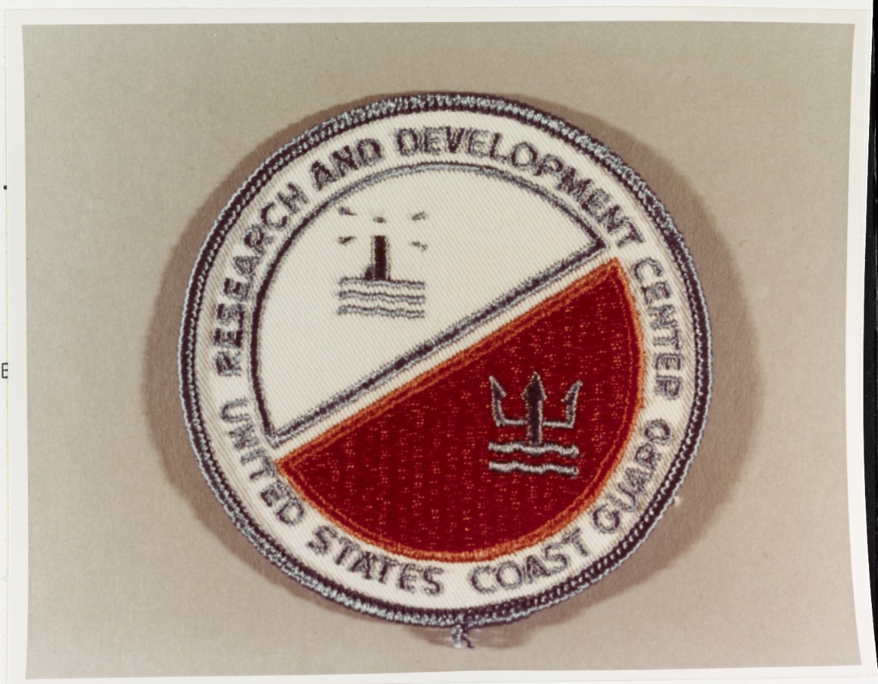 Insignia:  U.S. Coast Guard Research and Development Center, New London, Connecticut