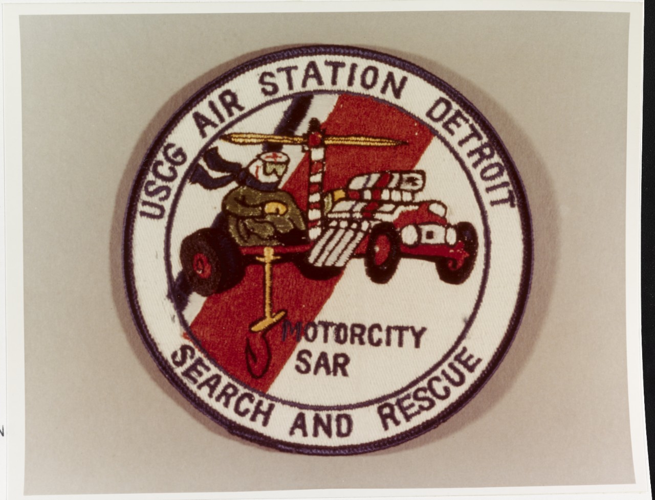 Insignia:  U.S. Coast Guard Air Station, Detroit, Michigan