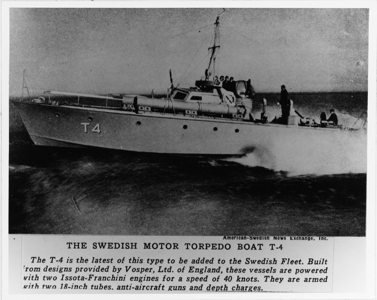 T-4 (Swedish motor torpedo boat, 1939-1949)