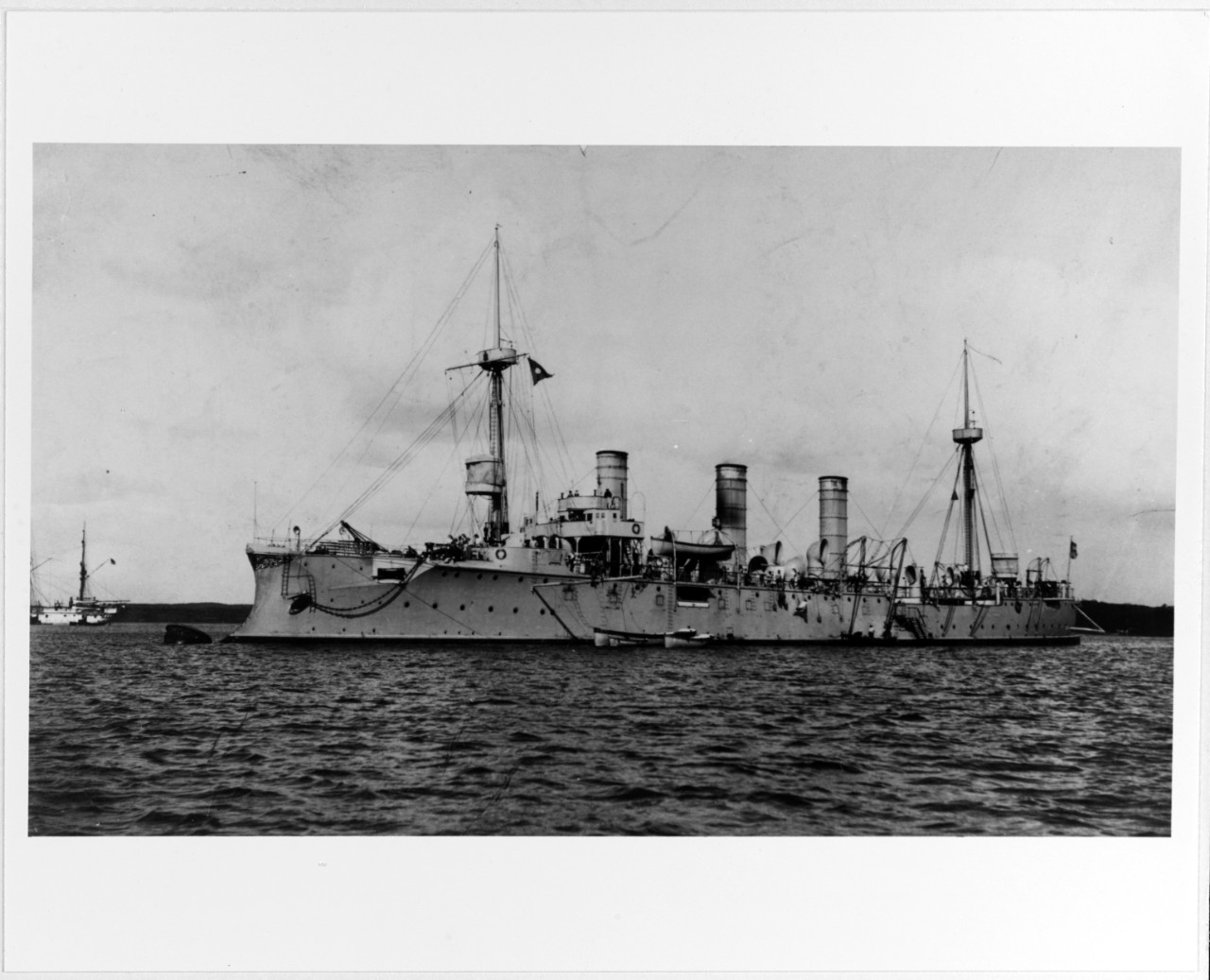 GEFION (German Protected Cruiser, 1893-1923) 