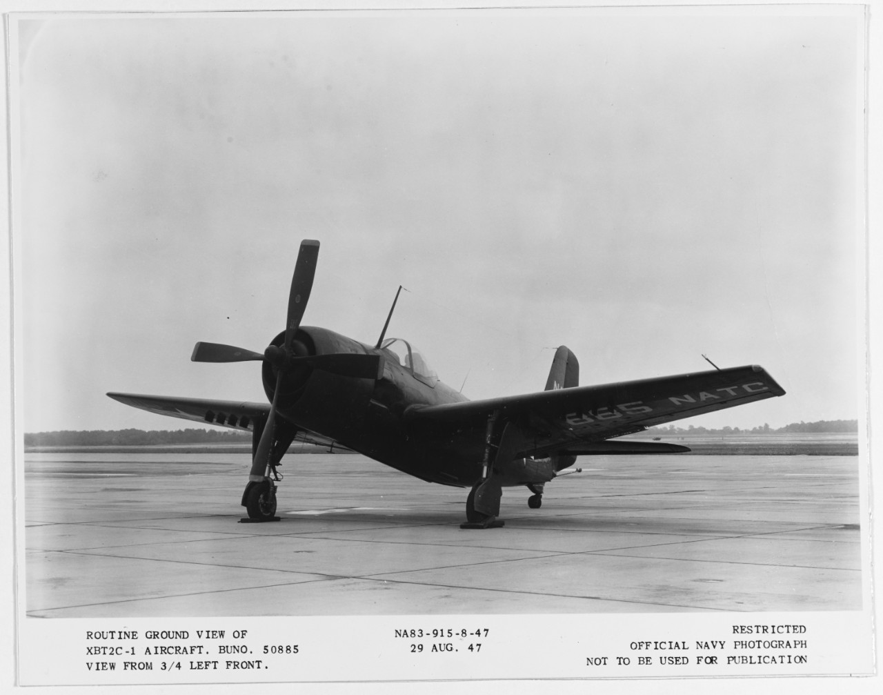 Curtiss XBT2C-1 (Bu# 50885)