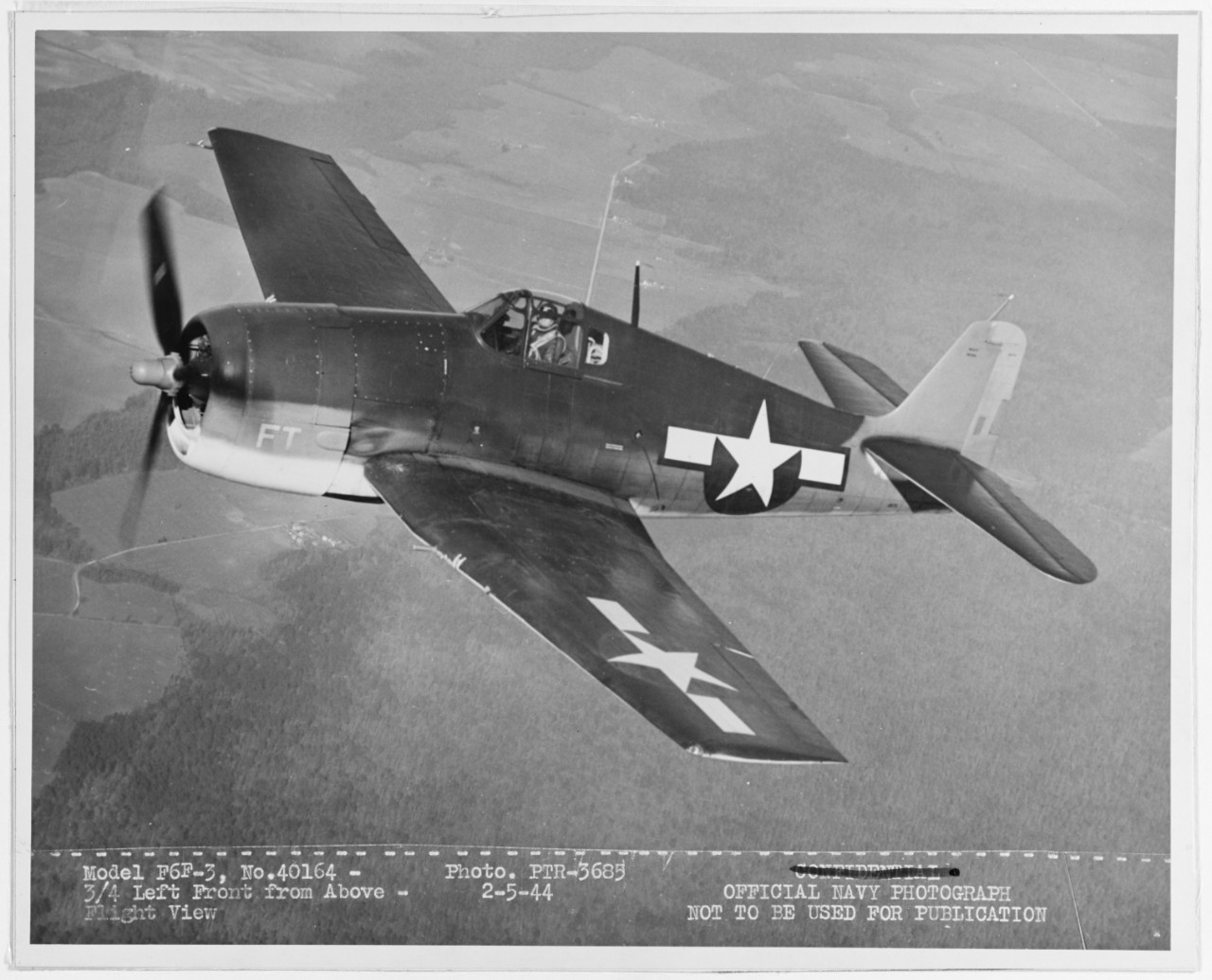 Grumman F6F-3 (Bu# 40164)