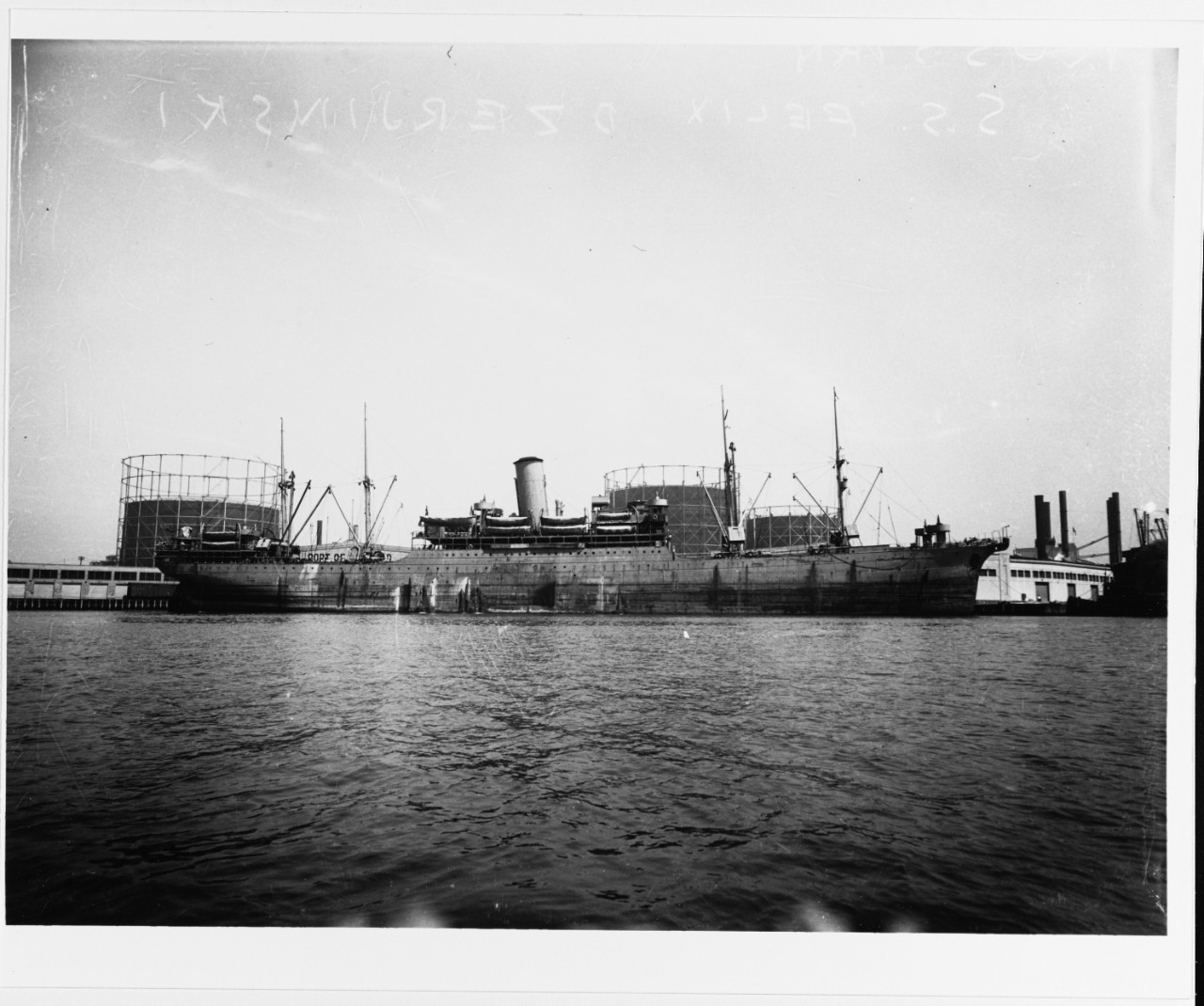 S.S. FELIKS DZERZHINSKY (U.S.S. R. Merchant passenger ship) 1926-1955.