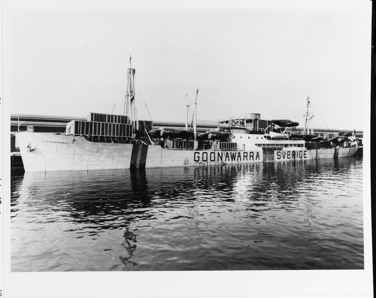 M. V. GOONAWARRA (Swedish Merchant Cargo Ship, 1937-1968)