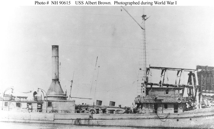 Photo #: NH 90615  USS Albert Brown (SP-1050)