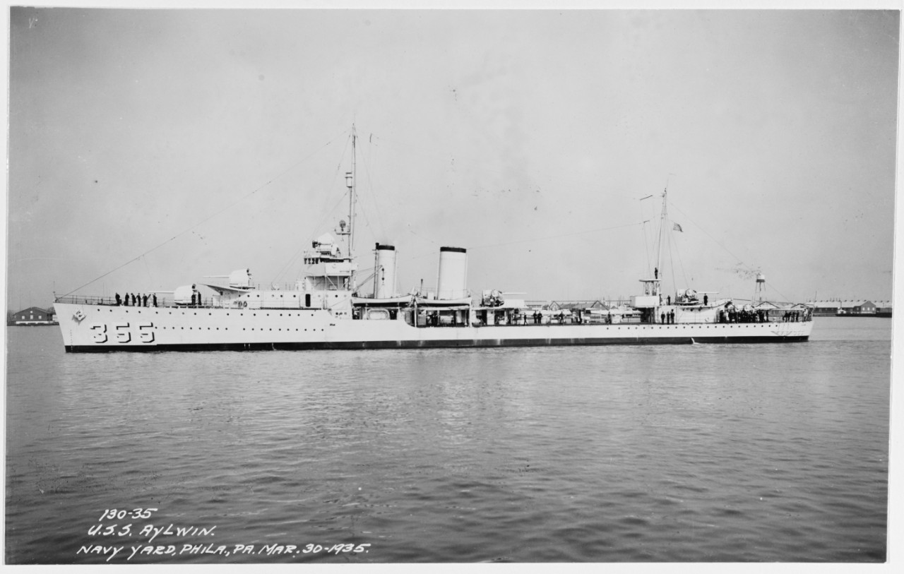 USS ALYWIN (DD-355)