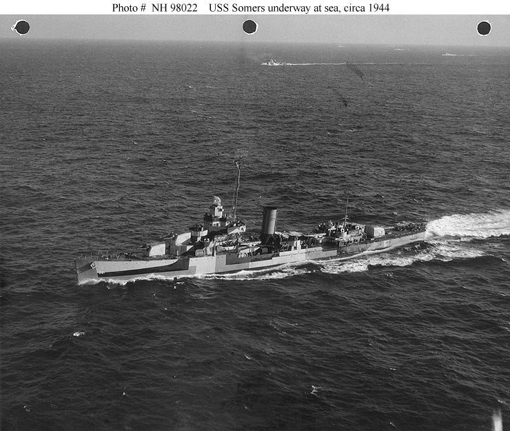 Photo #: NH 98022  USS Somers (DD-381)