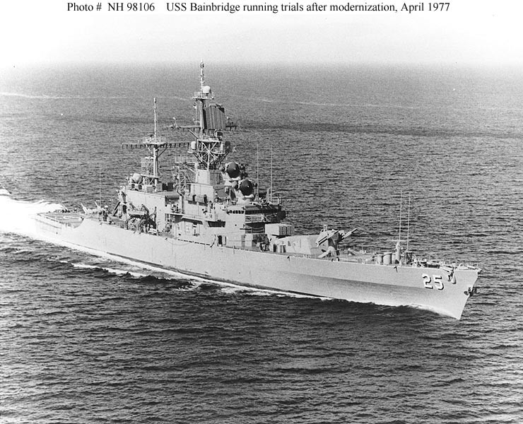 Photo #: NH 98106  USS Bainbridge (CGN-25)