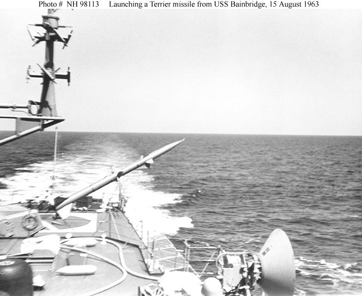 Photo #: NH 98113  USS Bainbridge (DLGN-25)