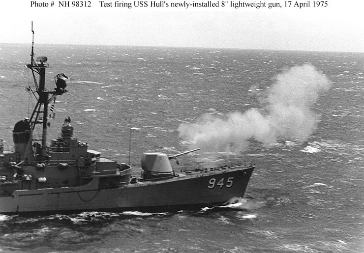 Photo #: NH 98312  USS Hull (DD-945)
