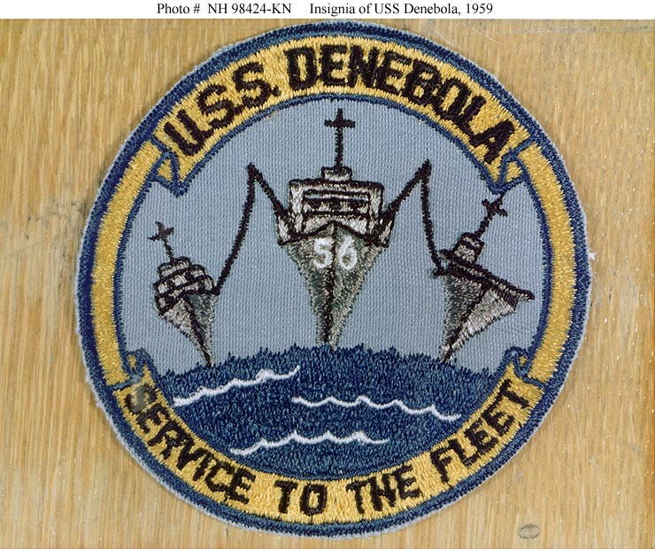 Photo #: NH 98424-KN Insignia: USS Denebola (AF-56)
