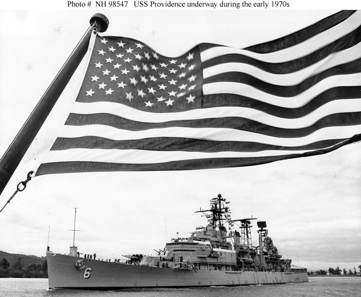 Photo #: NH 98547  USS Providence (CLG-6)