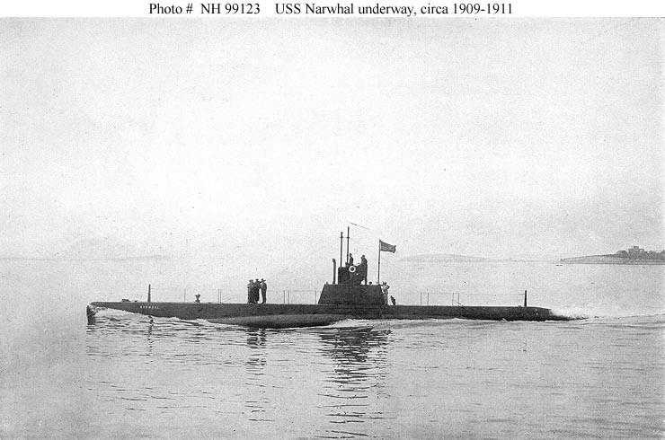 Photo #: NH 99123  USS Narwhal