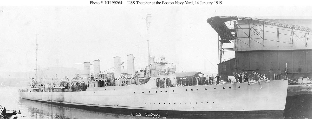 Photo #: NH 99264  USS Thatcher