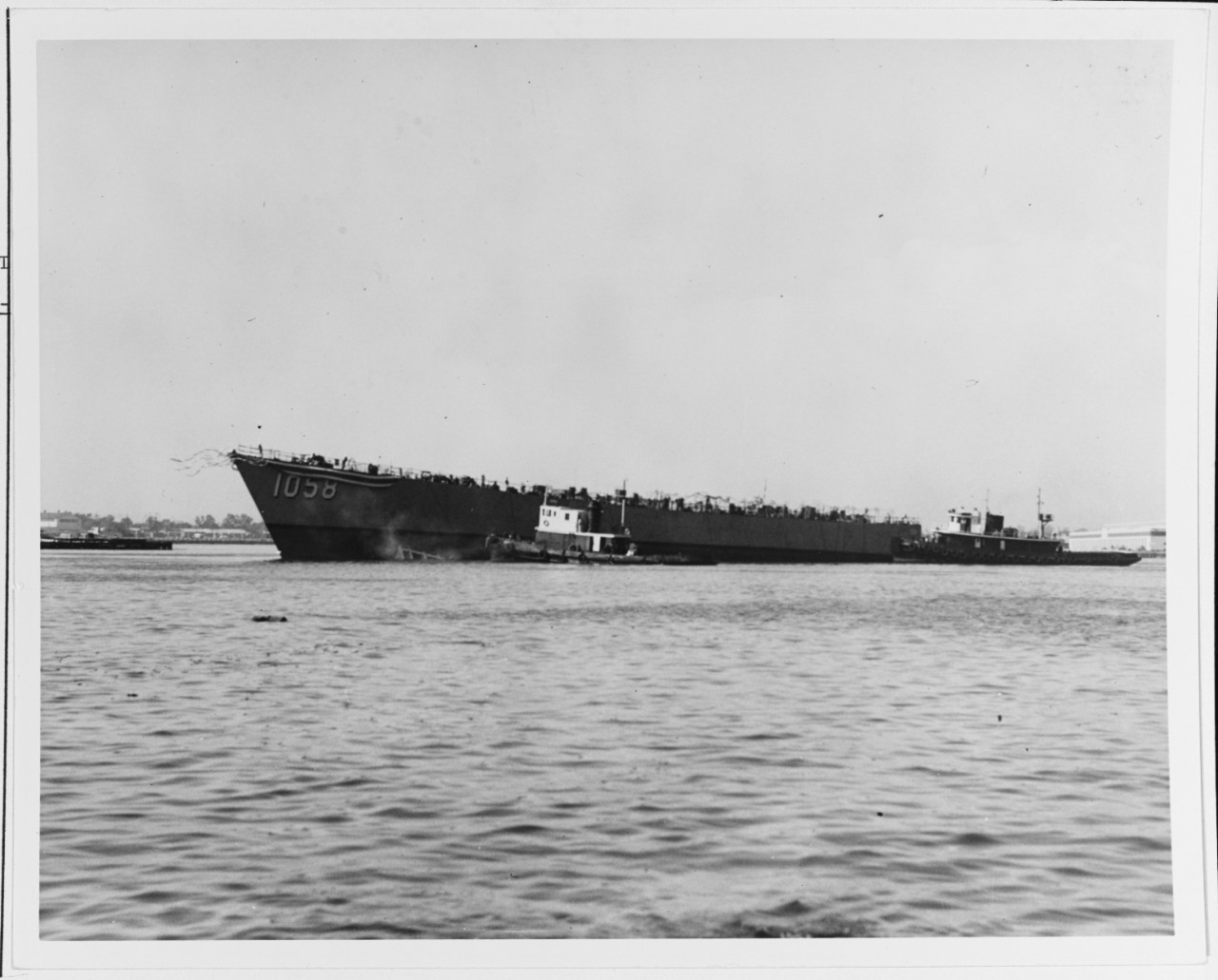 The USS MEYERKORD (DE-1058)