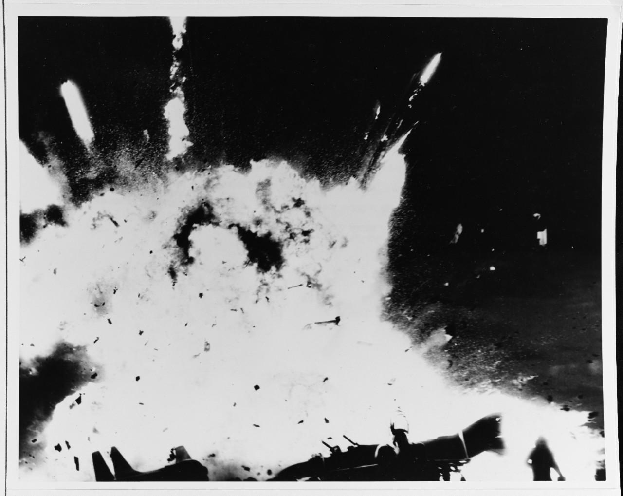 USS ENTERPRISE (CVAN-65) Fire, 1969